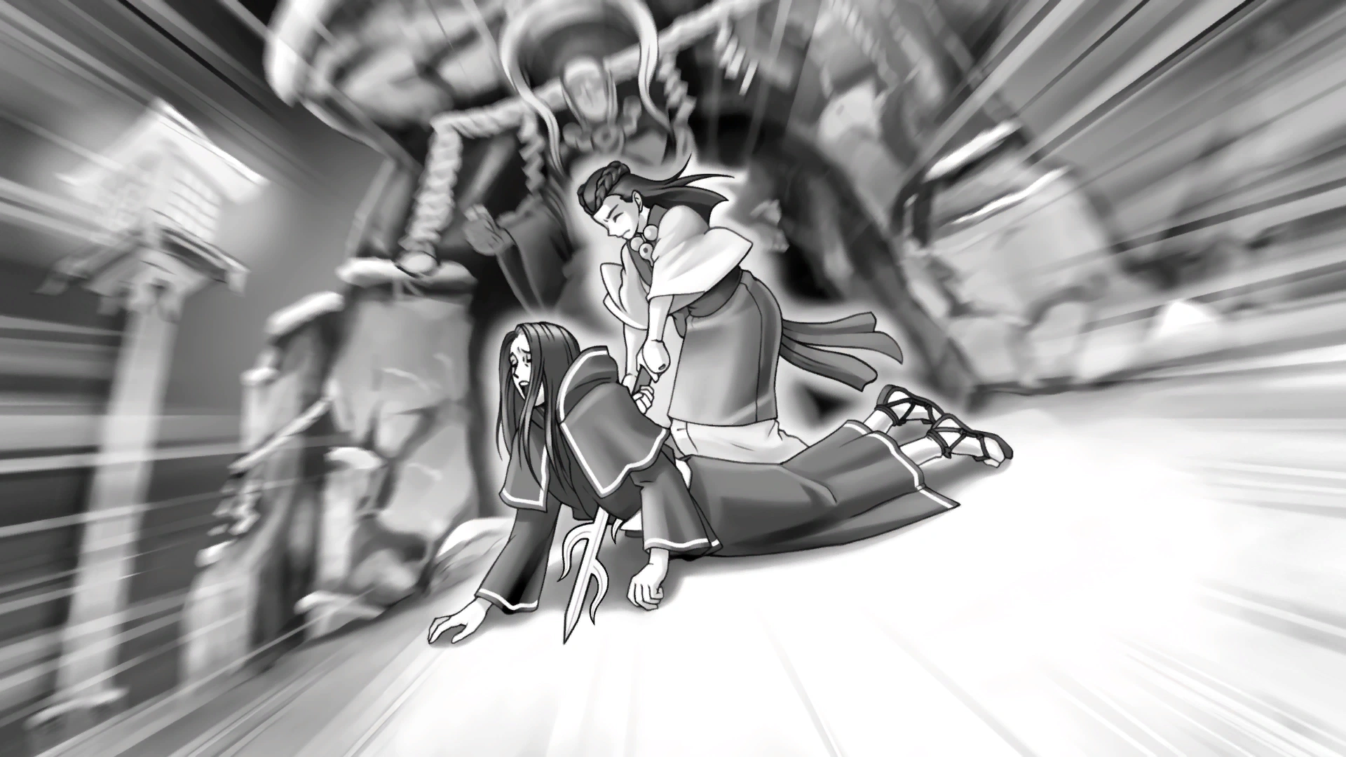 Протыкает тело Мисти Фей Ситисито.