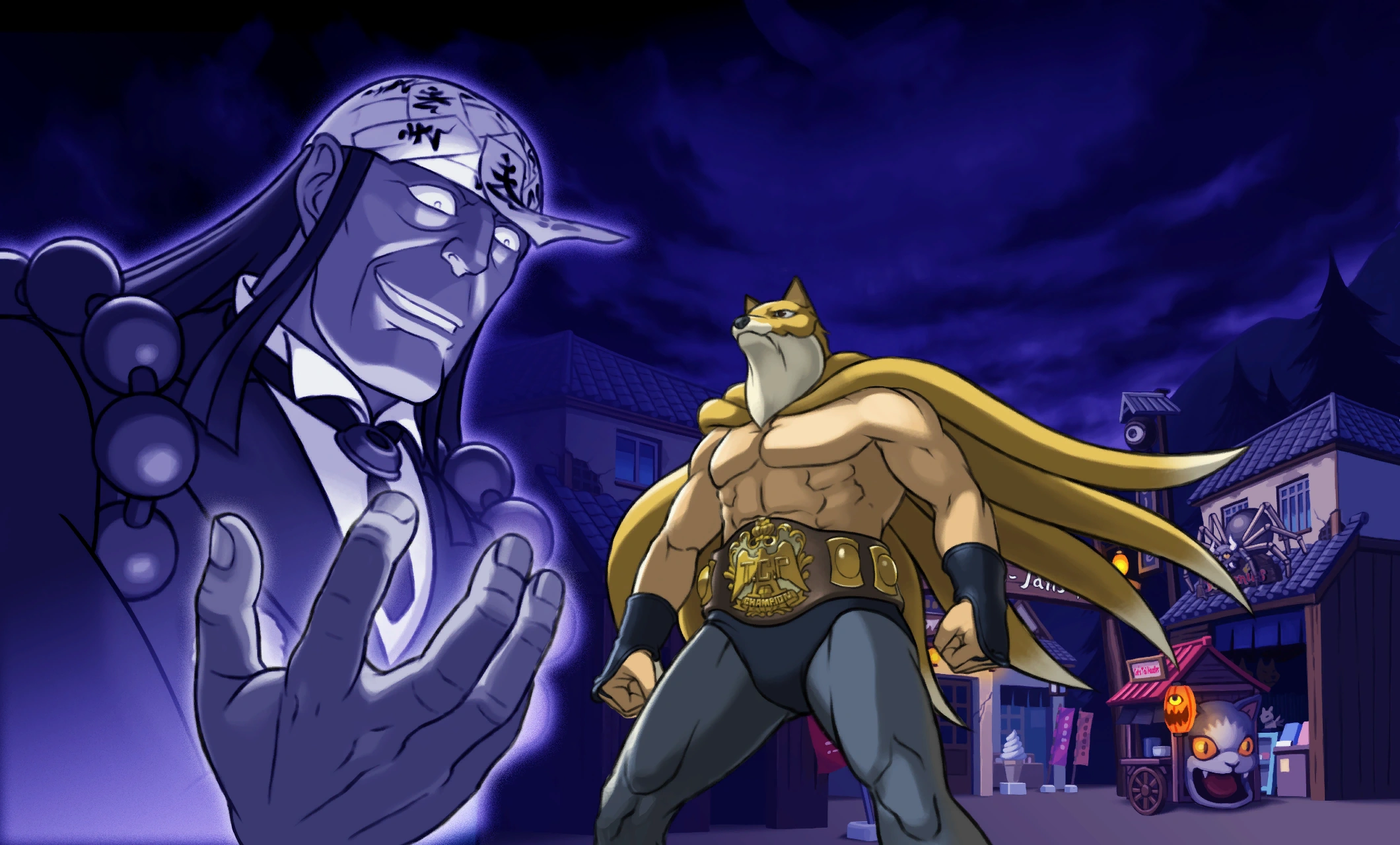 Ментальный образ Долины Девятихвостого "злодея" мэра Тенмы.