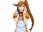 Удивлённая/говорит