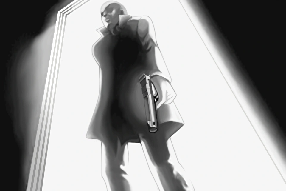 Фон Карма заходит в лифт.