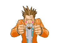 Зол/поднимает кулаки