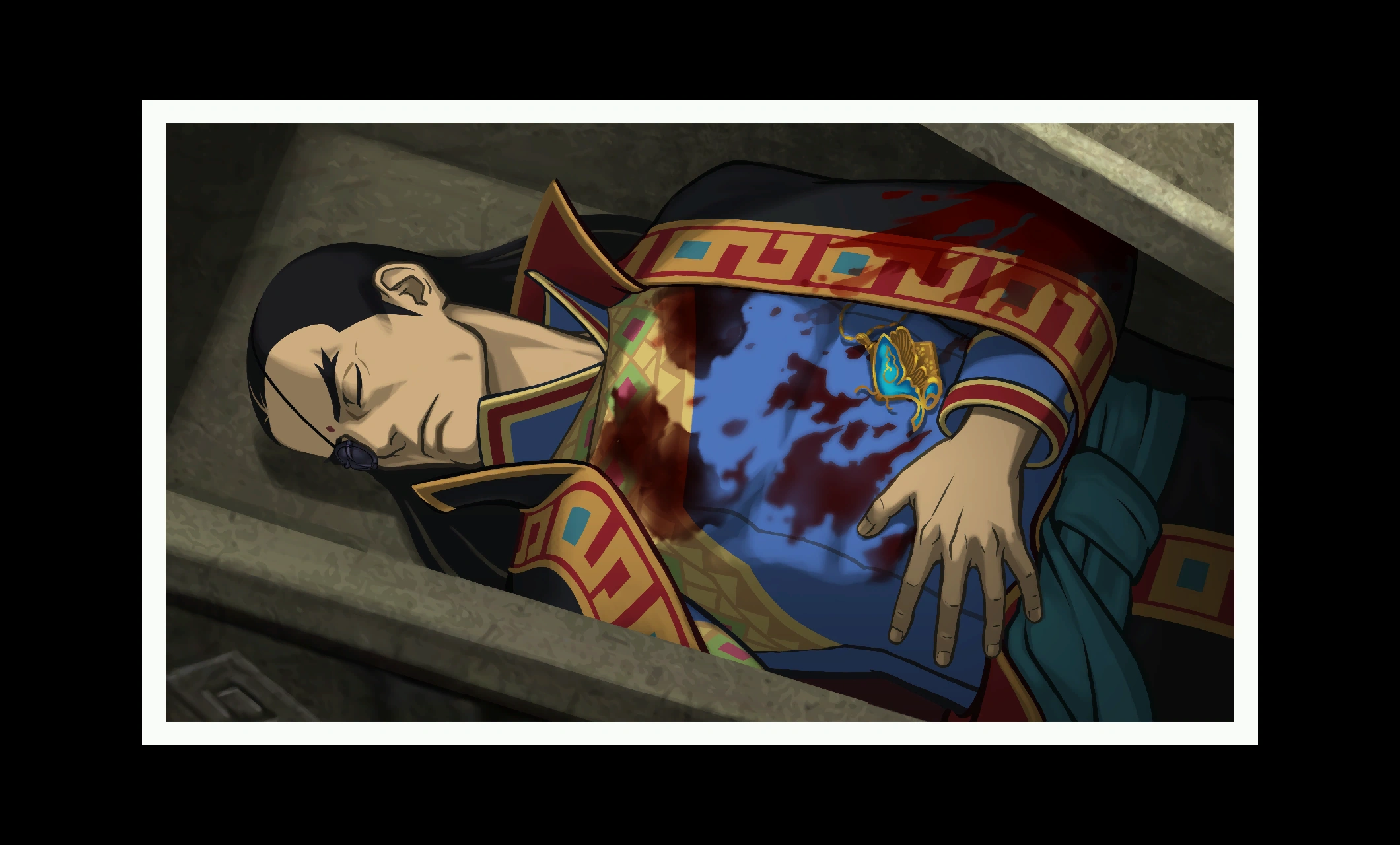 Снимок тела Дурка.