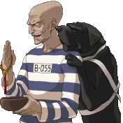 Ухмыляется/говорит