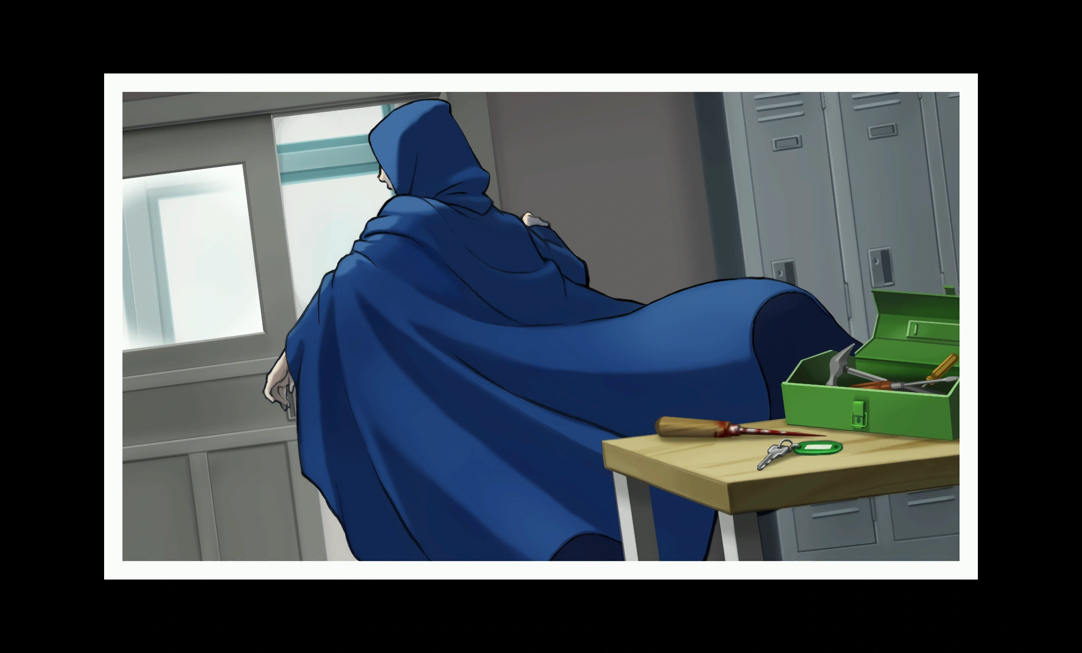 Фотография Скаттлбатт костюмированной фигуры.