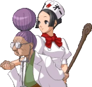 Получает удар от Хильды