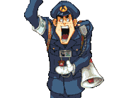 Бьёт кулаком об руку