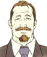 Портрет (ранний дизайн) Ace Attorney Investigations: Miles Edgeworth (Воспоминания о повороте)