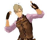 Позирует/говорит