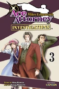 Обложка Манга Ace Attorney Investigations: Miles Edgeworth (том 3)
