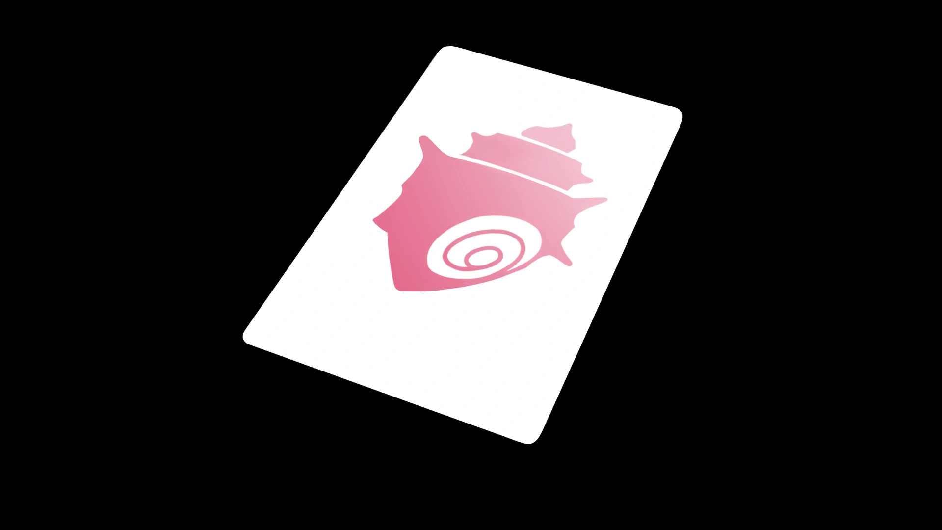 Его фирменная карточка.