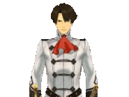 Ударяет кулаком, после чего смотрит гневным взглядом