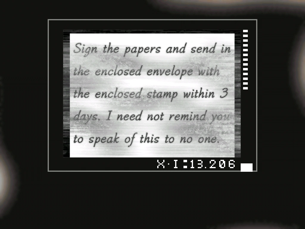 Вторая часть содержания письма.