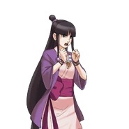 Решительная/открытый рот