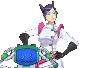 Аура достаёт вещи из головы Клонко