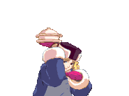 Офицантка — стесняется