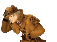 Держится за голову из-за боли/говорит