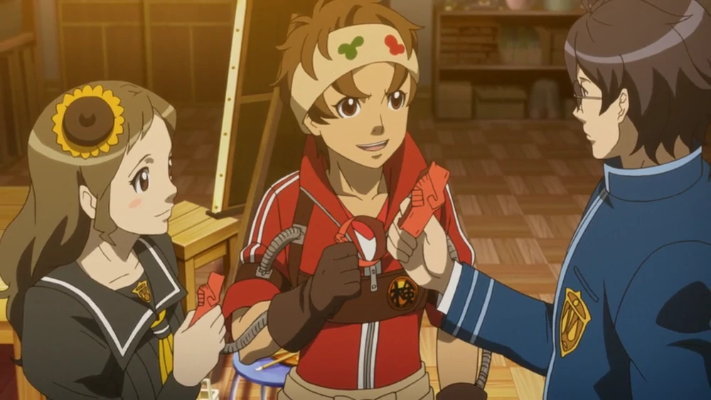 Робин дарит своим друзьям «доказательства дружбы».