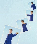 Рекламные фото с позами протеста Gyakuten Saiban: The Truth Reborn