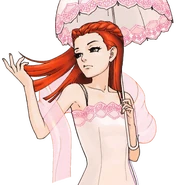 В полроста (взмахивает волосами) Phoenix Wright: Ace Attorney - Trials and Tribulations (Поворот в воспоминаниях и Истоки поворота)