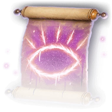 Scroll of Blindness Faded