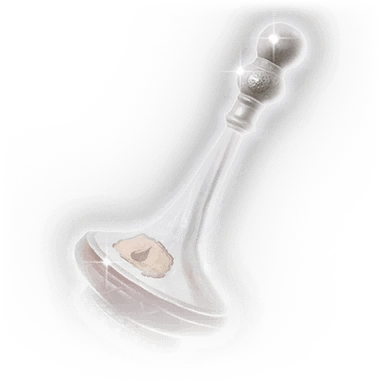 Sinful Red on Bone White Detail