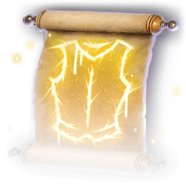 Scroll of Mage Armour Faded