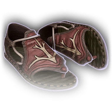 Camp Sandals B Red Faded