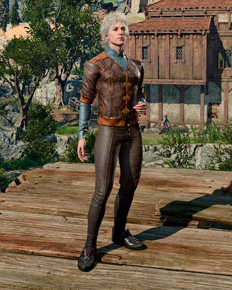 Лихой каштановый наряд