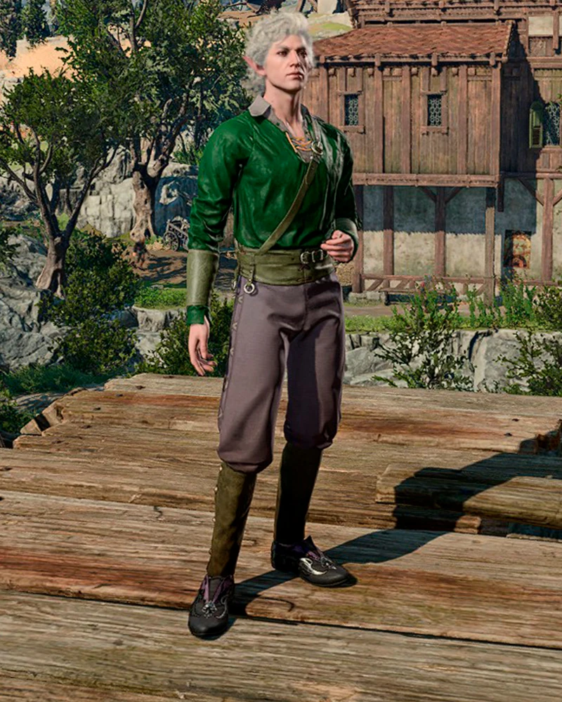 Зеленый смуглый странник