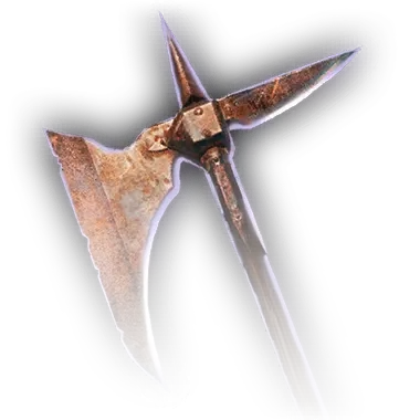 Rusty Halberd Faded Icon