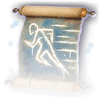 Scroll of Longstrider Faded