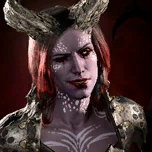 Мстительный камбион портрет (жен.)