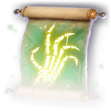 Scroll of Chill Touch Faded