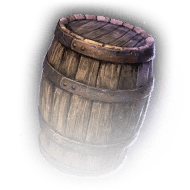 Деревянная бочка