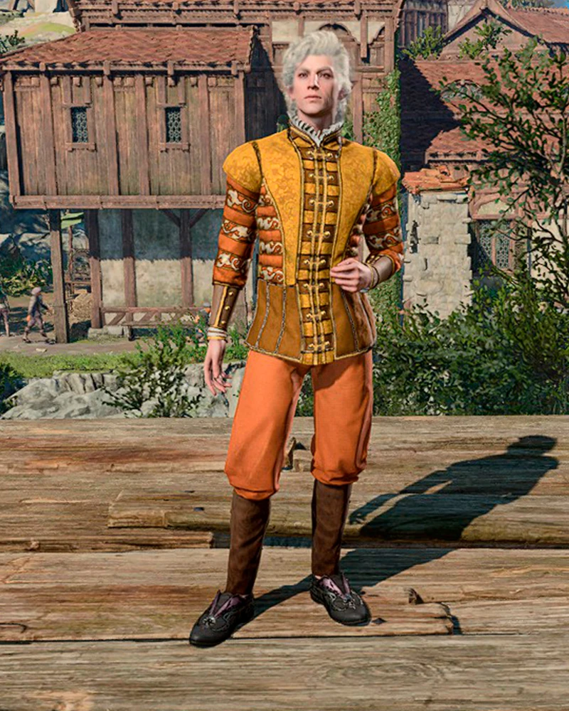 Великолепный золотой наряд