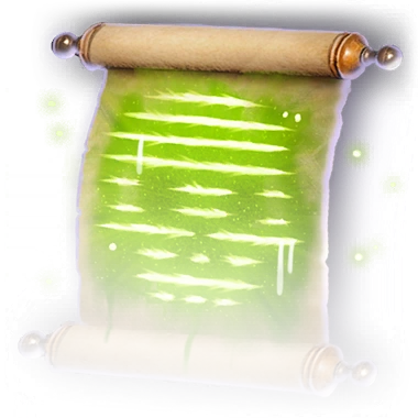 Scroll of Cloudkill Faded