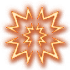 Иконка Базовая взрыв