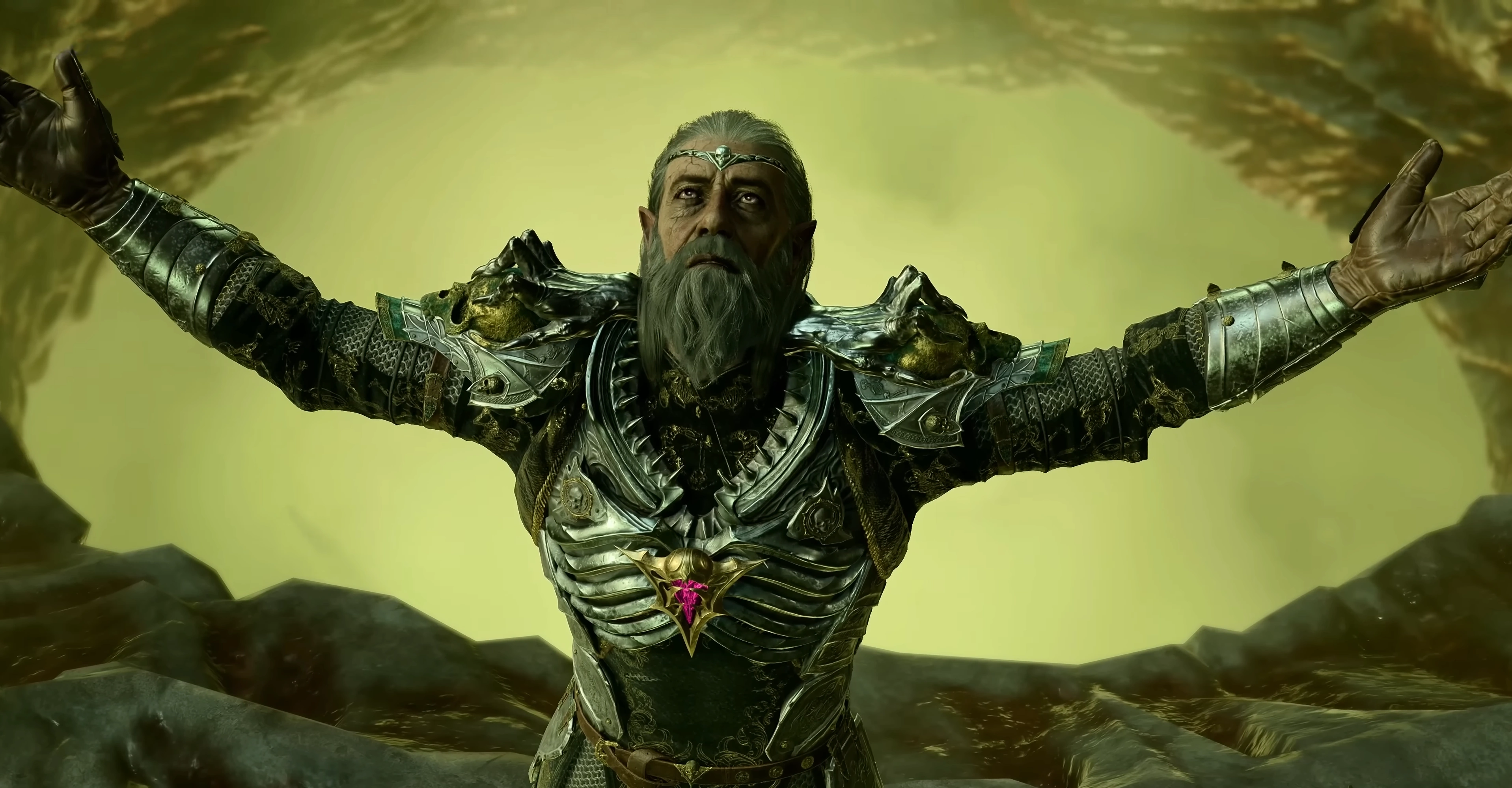 Кетерик взывает к своему богу