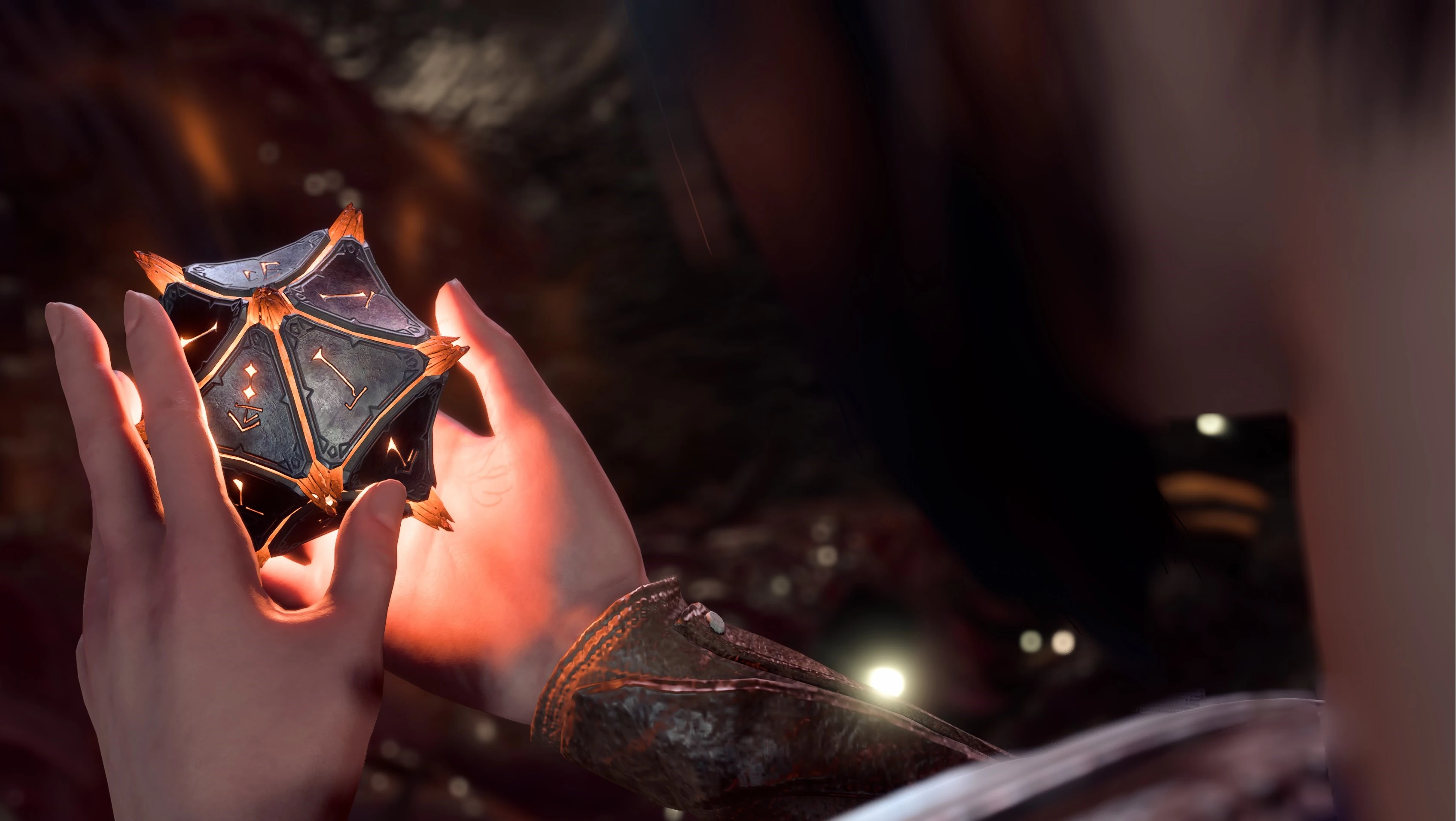 Таинственный артефакт в руках 