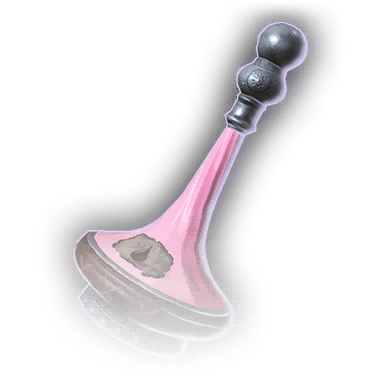 Pink and Leaf Green Dye Detail