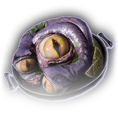 FOOD Boiled Beholder Eyestalks Faded