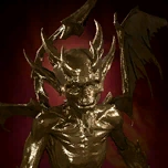 Золоченый бес портрет BG3