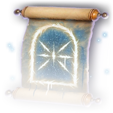 Scroll of Knock Faded