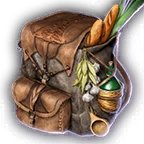 Иконка Тяжелая сумка с припасами