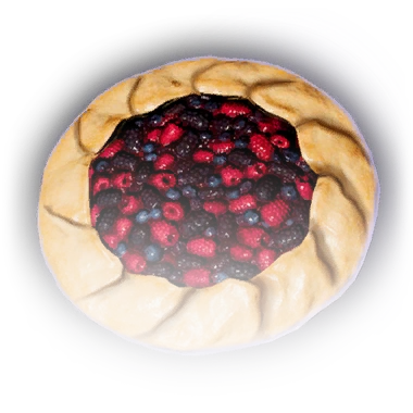 Пирог с ягодами