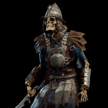 Погребенный воин модель BG3
