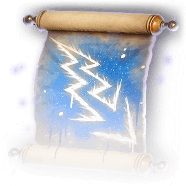 Scroll of Witch Bolt Faded