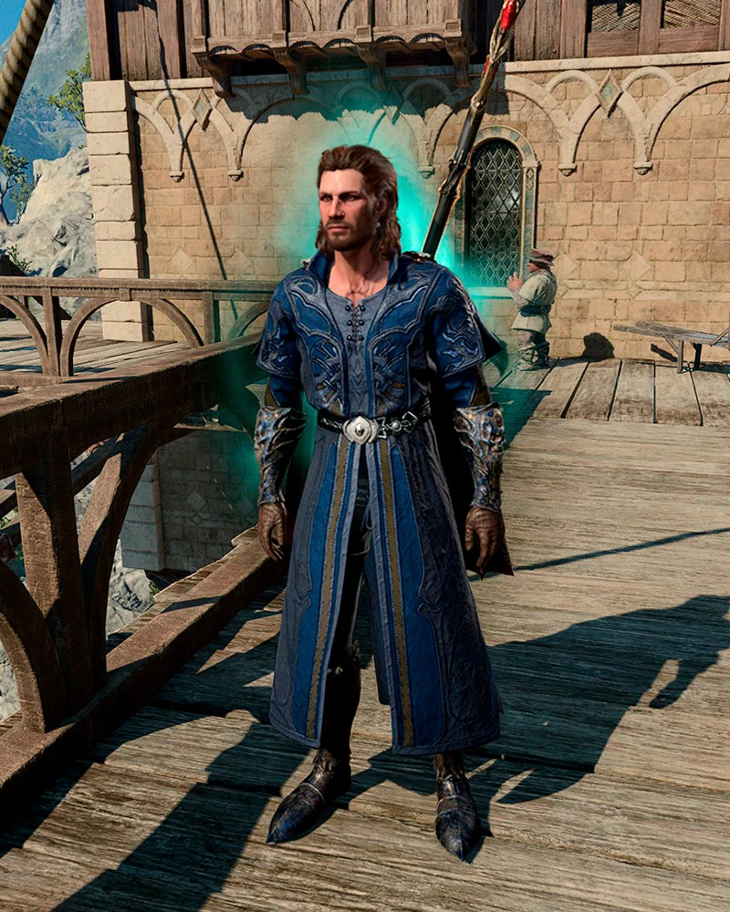 Северная синяя краска