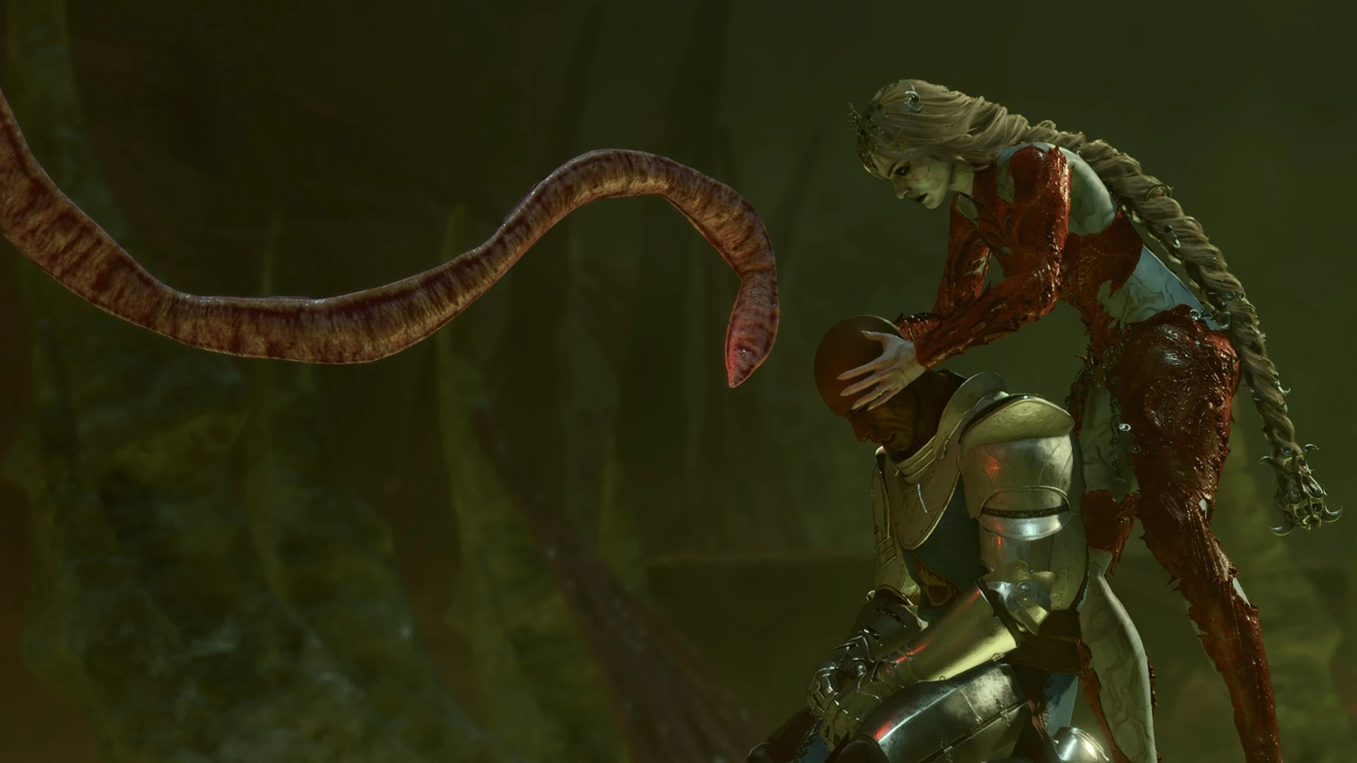 Улдера заражают иллитидским паразитом.