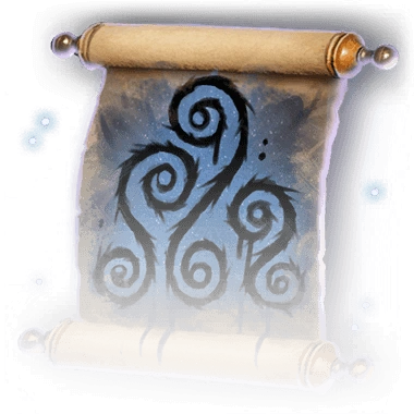 Scroll of Darkness Faded